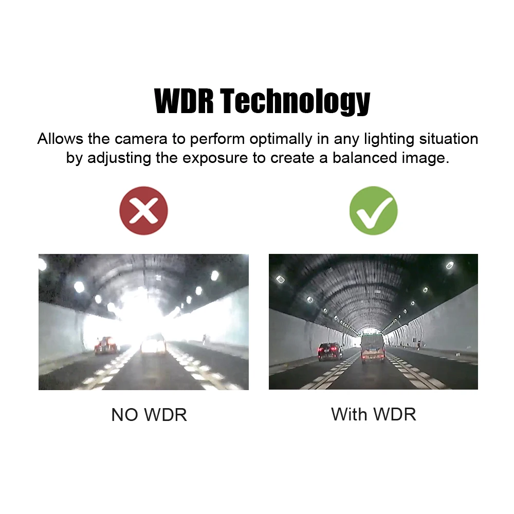 MCY 2K Full Hd Dash Cam Camera Driving Recorder Front And Interior Cabin Dashcam Dual Lens With FREE CMSV6