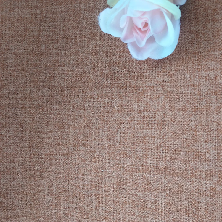 Optional wide faux linen upholstery fabric customizable