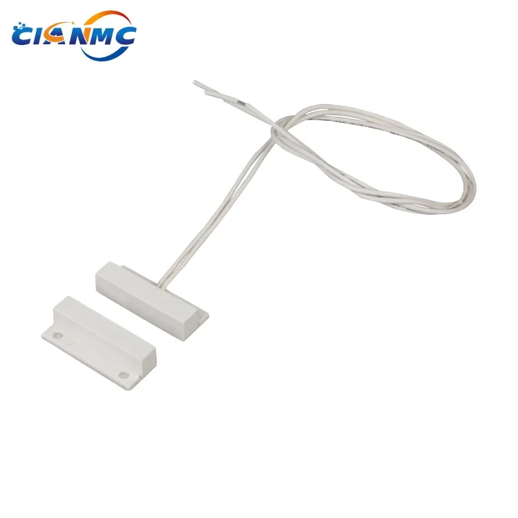 Surface Mount Wired NO/NC Magnetic Contact Switch For Elevator Door Window Security Alarm System