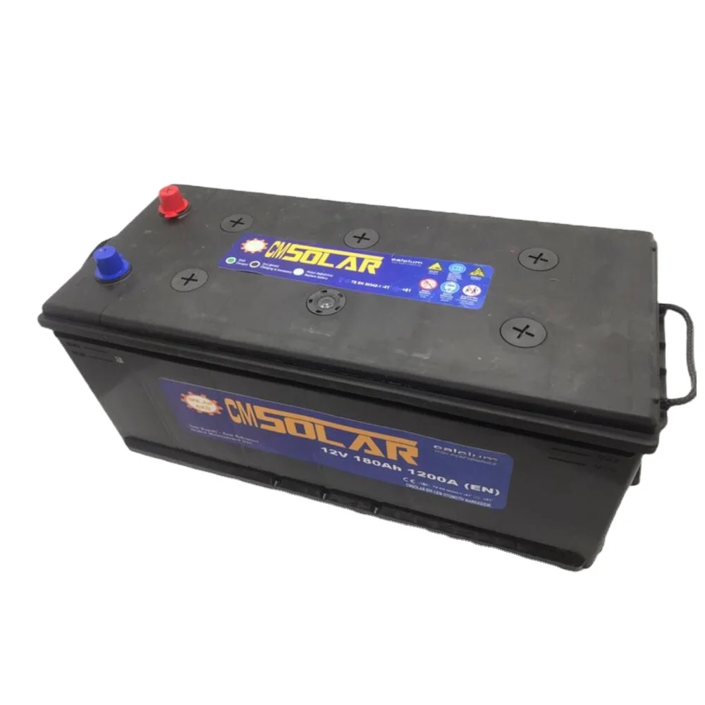 Hot Selling High Quality Sealed Maintenance Free Lead Acid Auto Battery 12V 180AH 1200 AMP CMSOLAR Battery Turkey