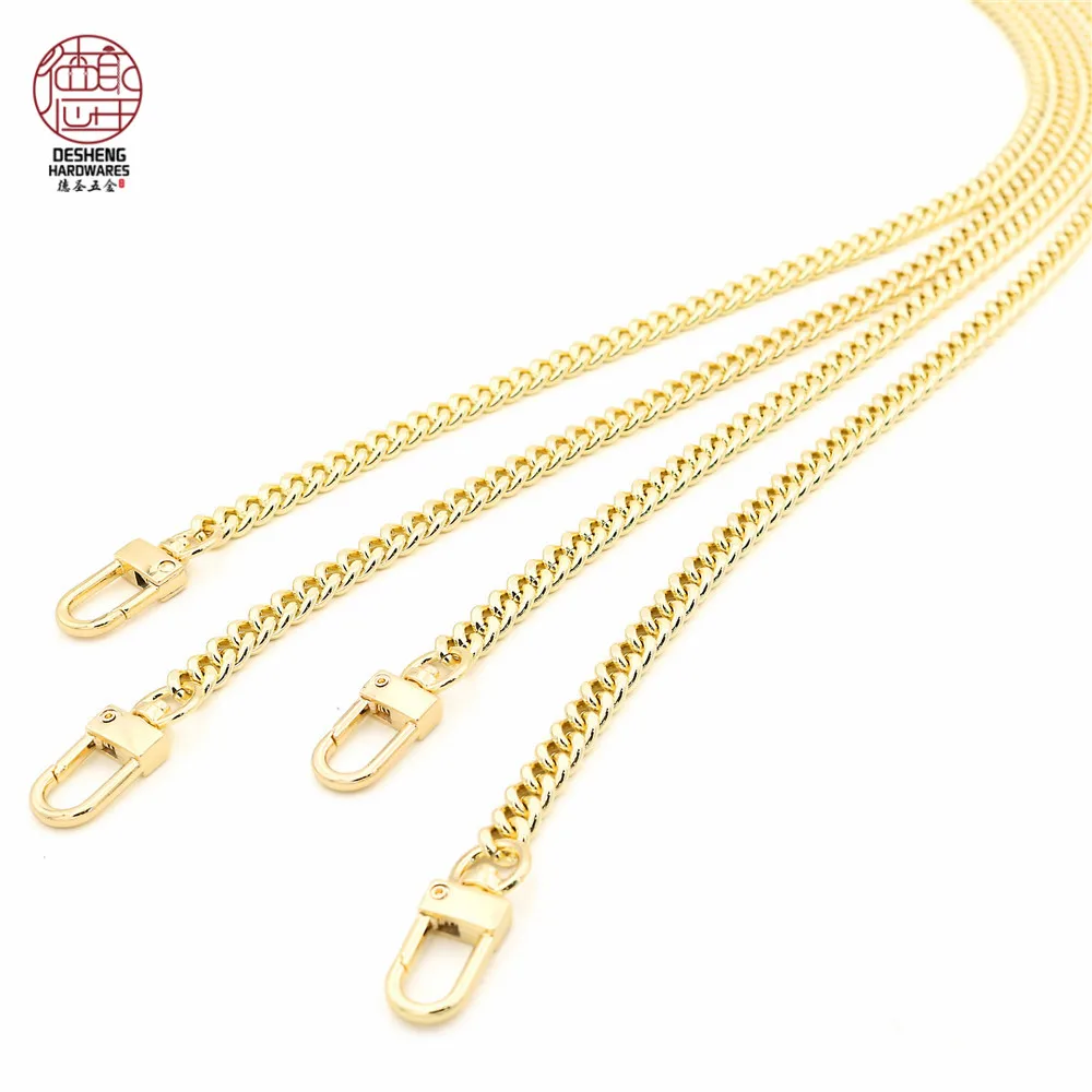 Handbag Accessories Metal Bag Chain 2mm Women Density Shoulder Chain For Belt Strap