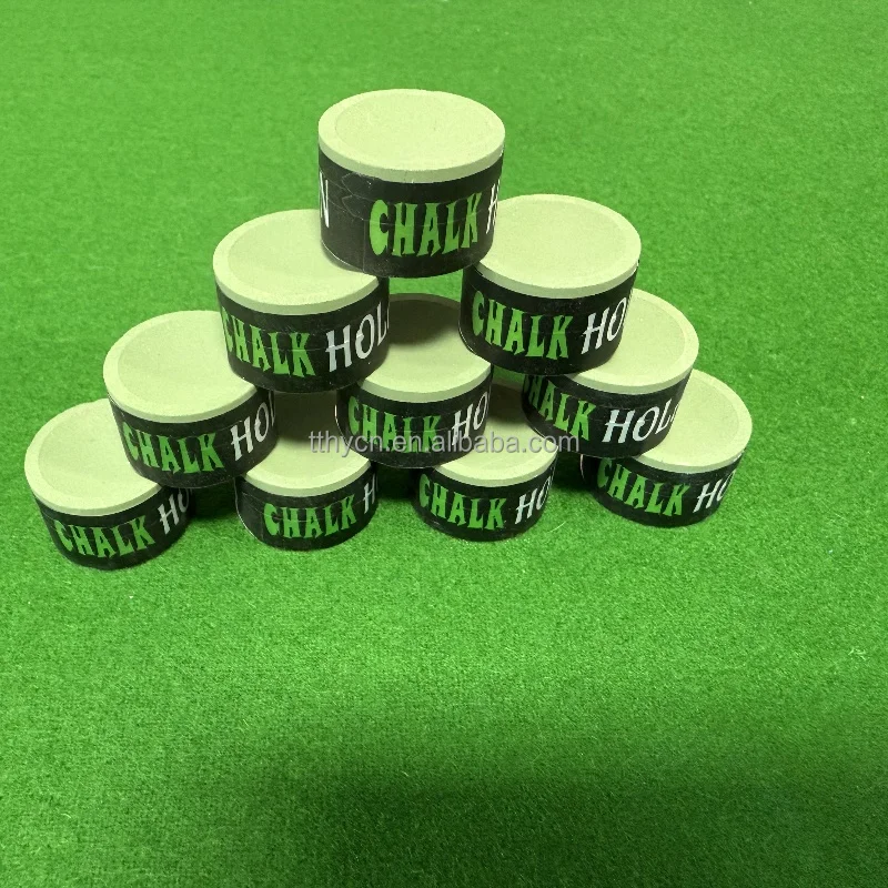 Brand customization Gray round Chalk for snooker cue pool cue Nodust chalk oil chalk