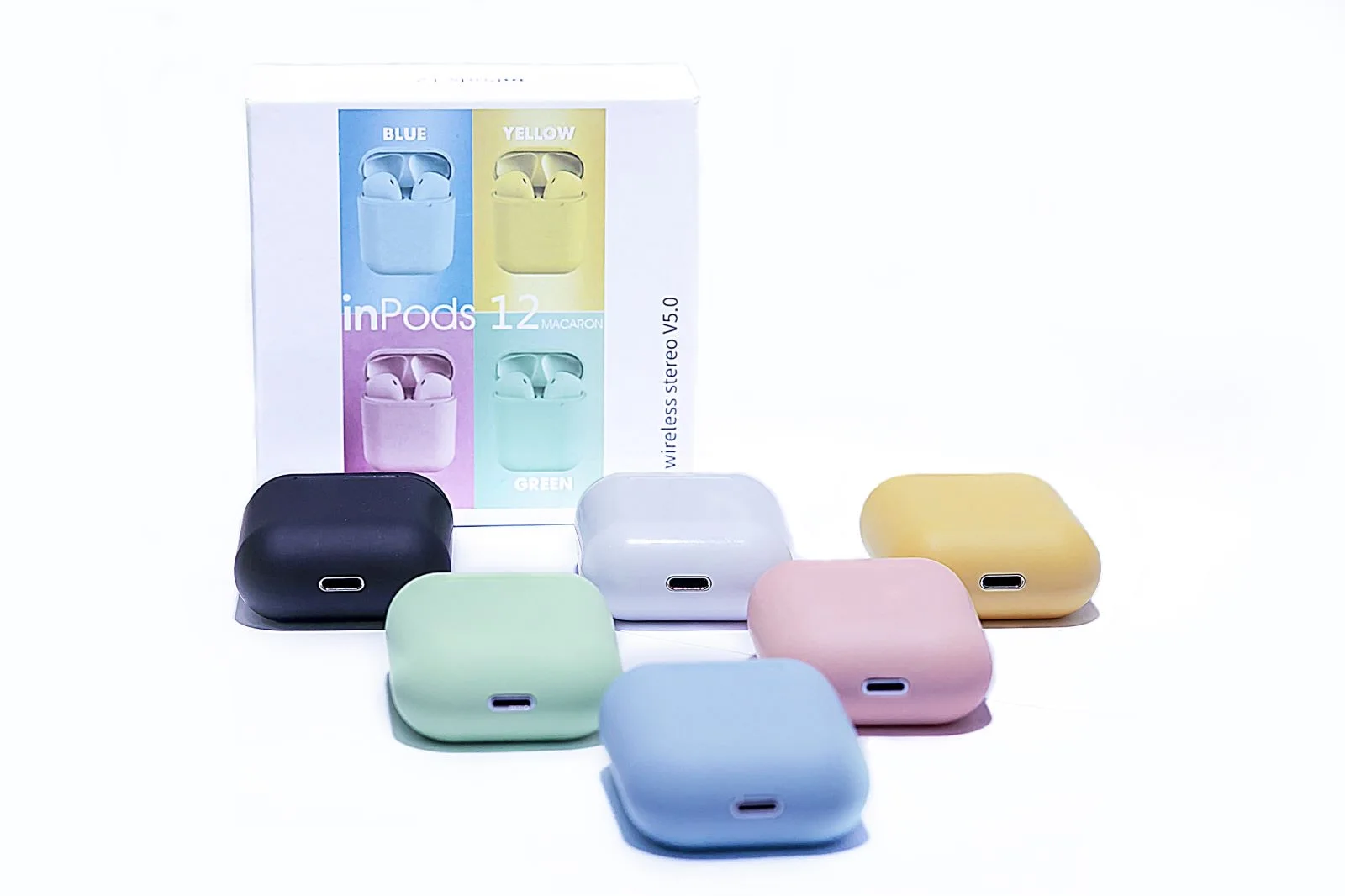  Fone Bluetooth музыка стерео Com Fio I12 I9U Air 2 Беспроводные аксессуары синий зуб наушники и наушники-вкладыши Tws
