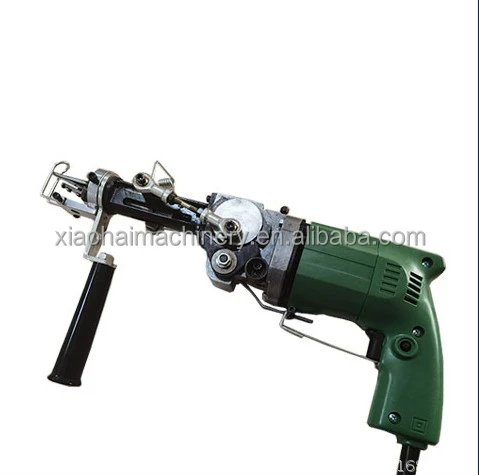 2 ine 1 protable hand cut pile and loop tufting gun for carpet making machine