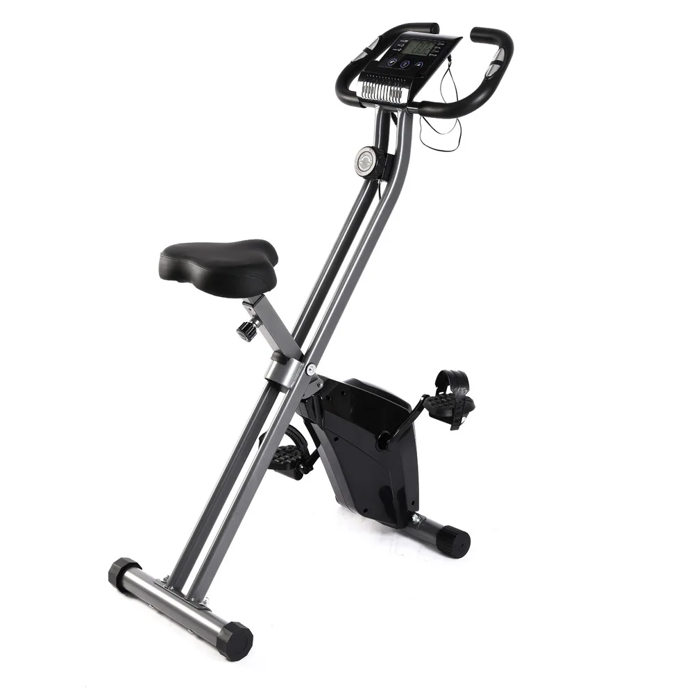 Home indoor folding gym equipment magnetic exercise bike fitness body fit