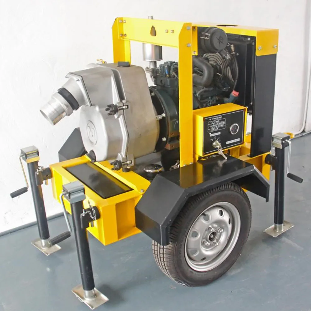 Selam non-electric Trailer pump unit for urban flood control