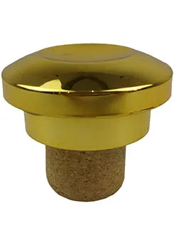 UV Crown Cap with Portugal Cork Stopper for XO Promotional & Business Gifts