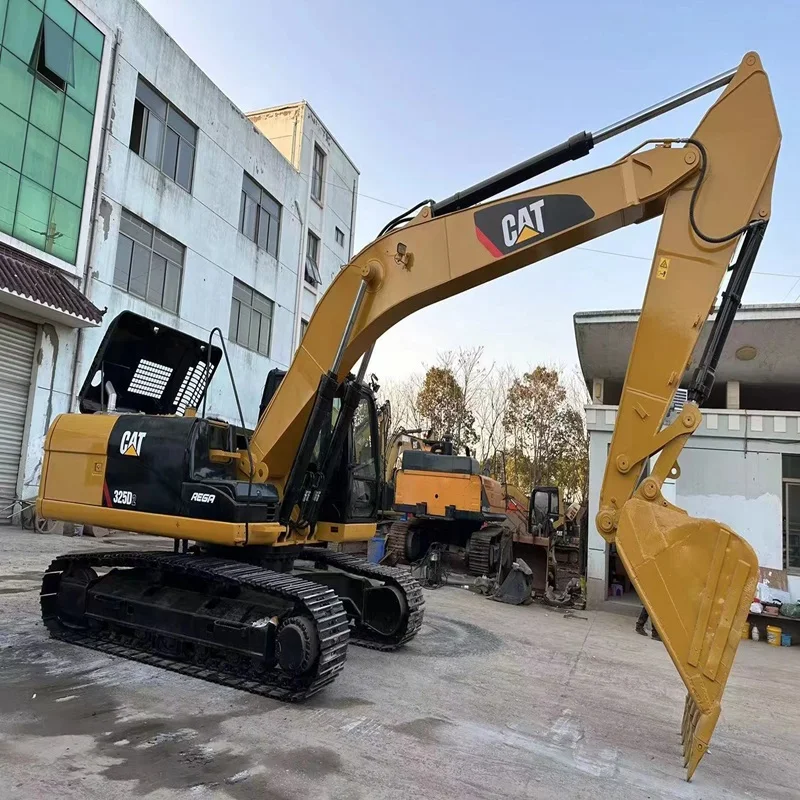 Б/у 25-тонный экскаватор CAT 325 320D 330 312 313 подержанный гусеничный хорошее состояние строительная машина Горячая в наличии.