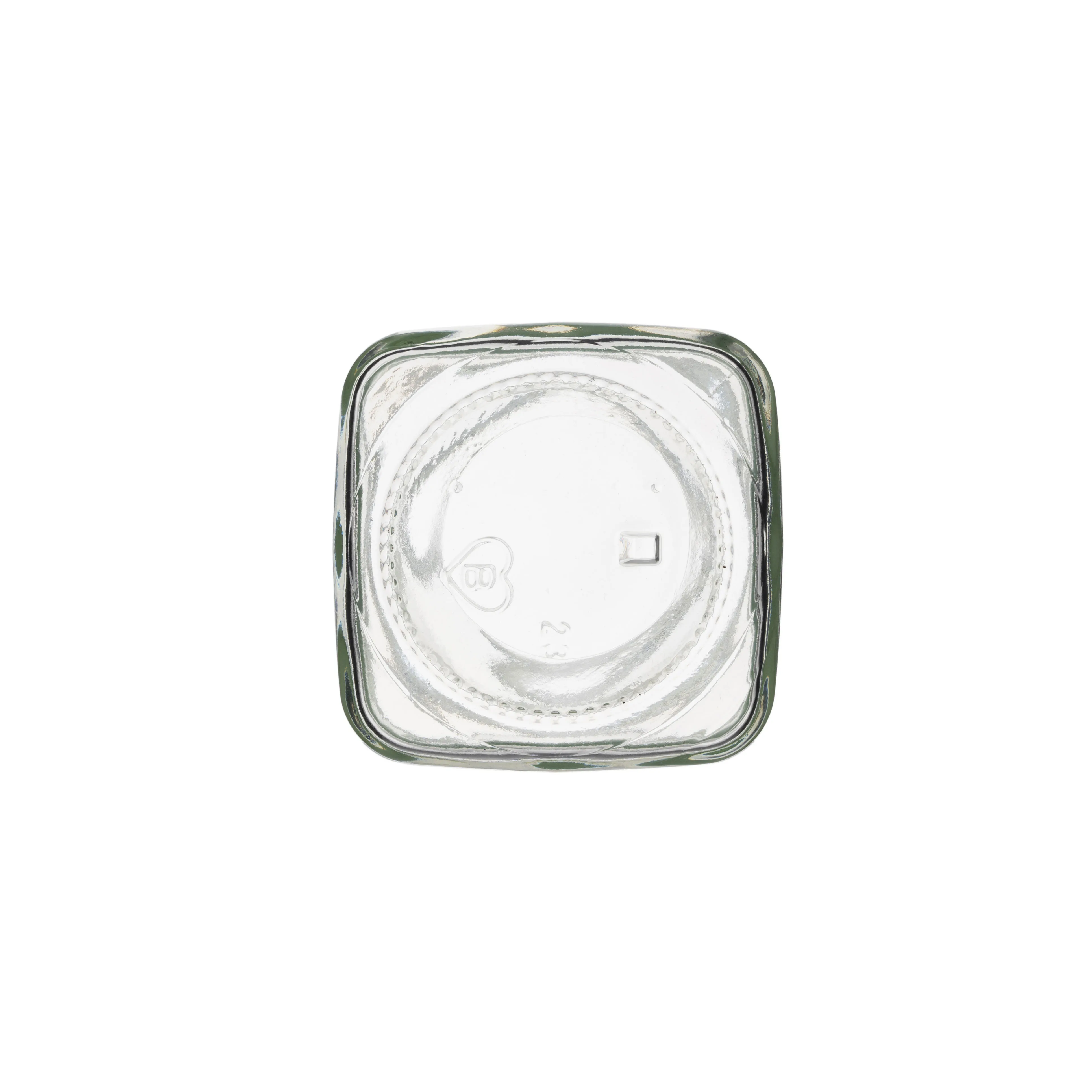 19OZ Square Glass Jar-Premium Quality Handcrafted for Storage and Decorative Purposes