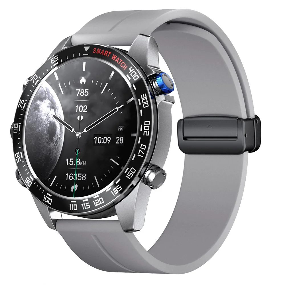 OEM Smartwatch CT11 Silicone Straps Rotatable Button 1.28 Inch Full Touch Screen Smart Watch with Sleep Tracker and Pedometer