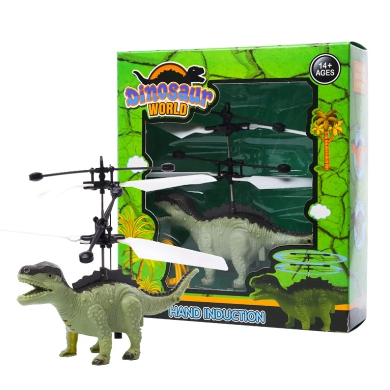 Mini Drone UFO Hand Operated RC Quadrocopter Dron Infrared Induction Aircraft Flying Ball Toys For Kids