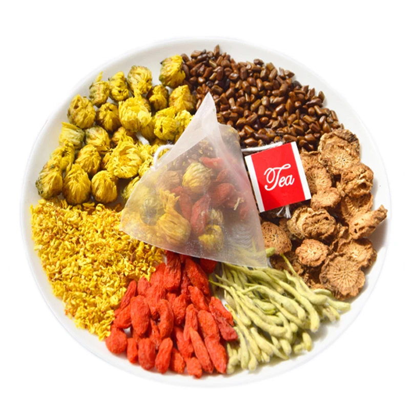 Chinese Wholesale artificial Chrysanthemum cassia seed tea cassia seed burdock root wolfberry honeysuckle and osmanthus