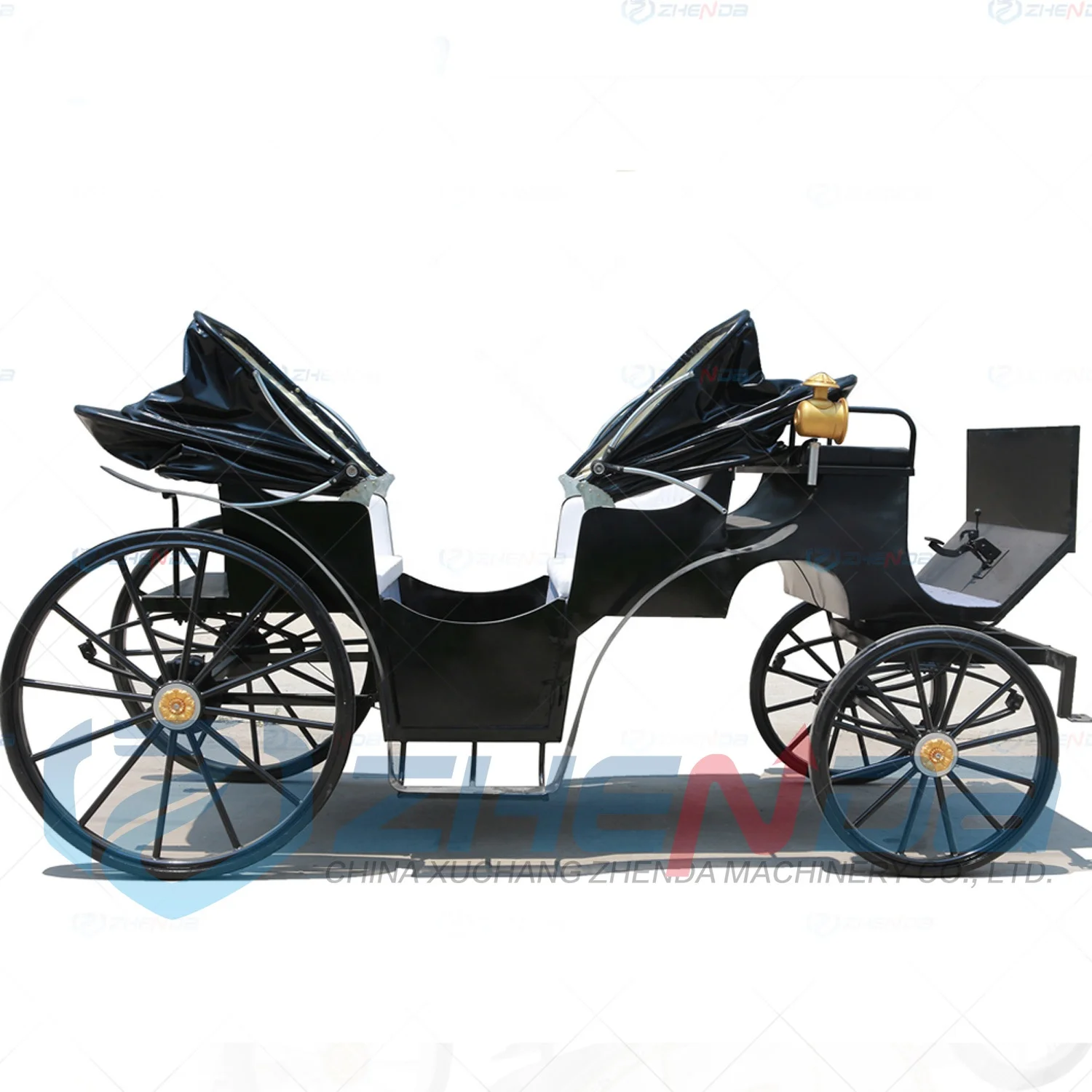 Special Transportation Customized Wedding Horse-drawn Carriage Elegant Exquisite / High-quality Sightseeing Horse