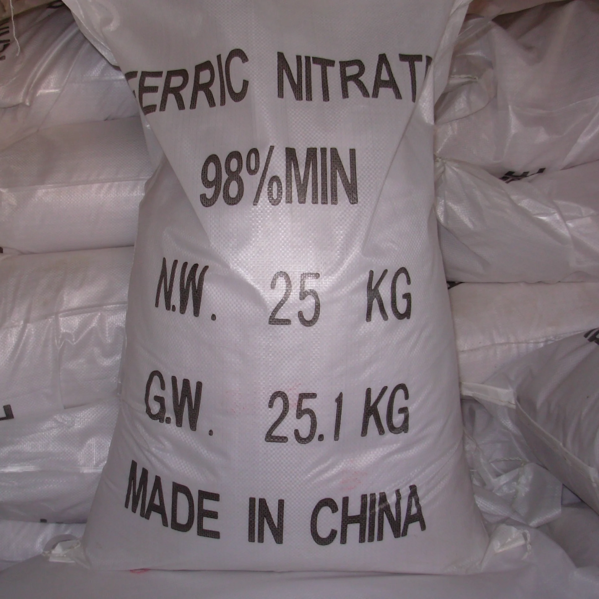 
Factory direct supply 98% min Ferric Nitrate nonahydrate,Iron nitrate nonahydrate, Fe(NO3)3.9H2O, CAS7782-61-8 