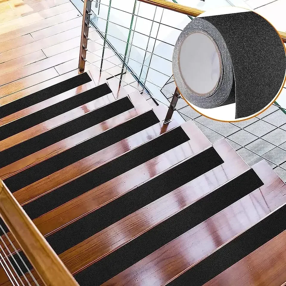 Custom Bathroom PEVA  pvc Anti Slip Tape for Stairs Step Tread anti slip tape stairs