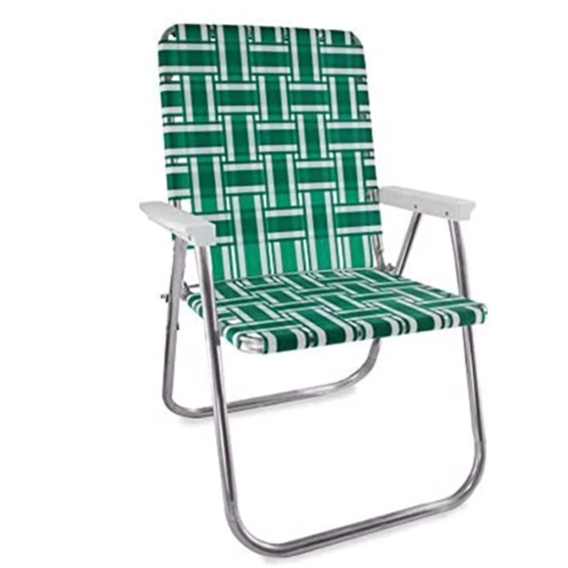 Портативный легкий складной уличный стул для газона, пляжный стул