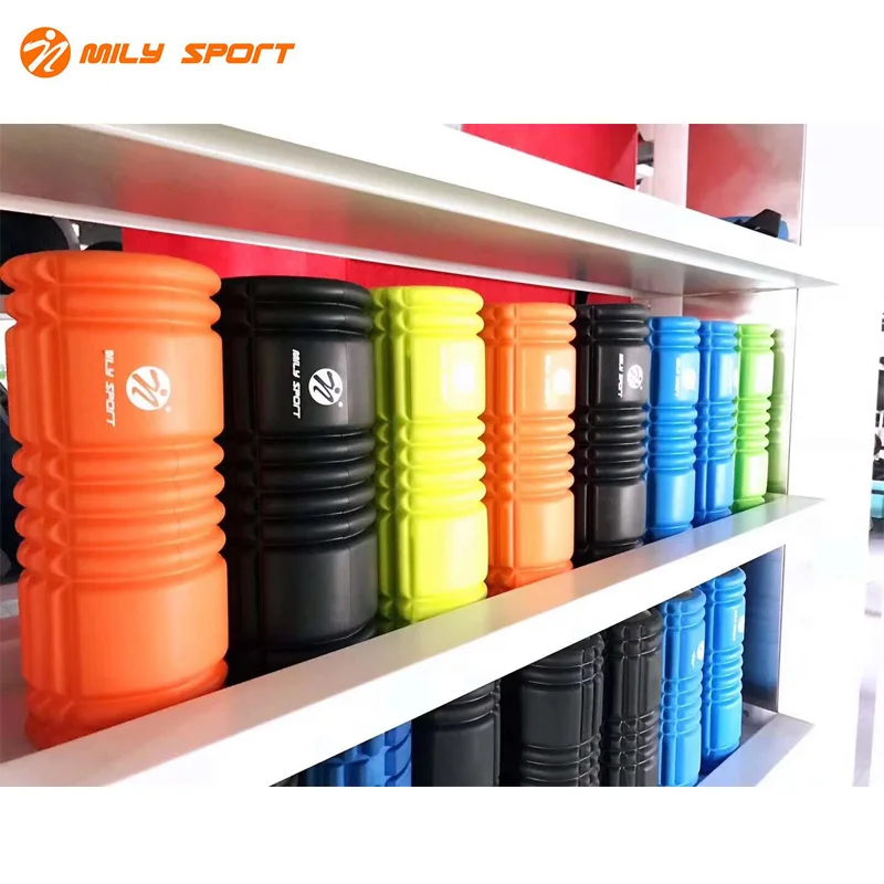 high density  fitness exercise custom logo massage yoga foam roller