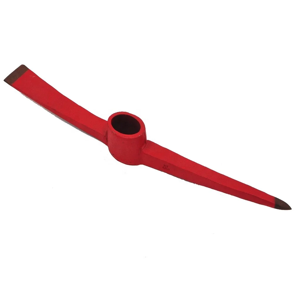Railway steel  Red 1.5kg 2.0kg 2.5kg pickaxe for agriculture