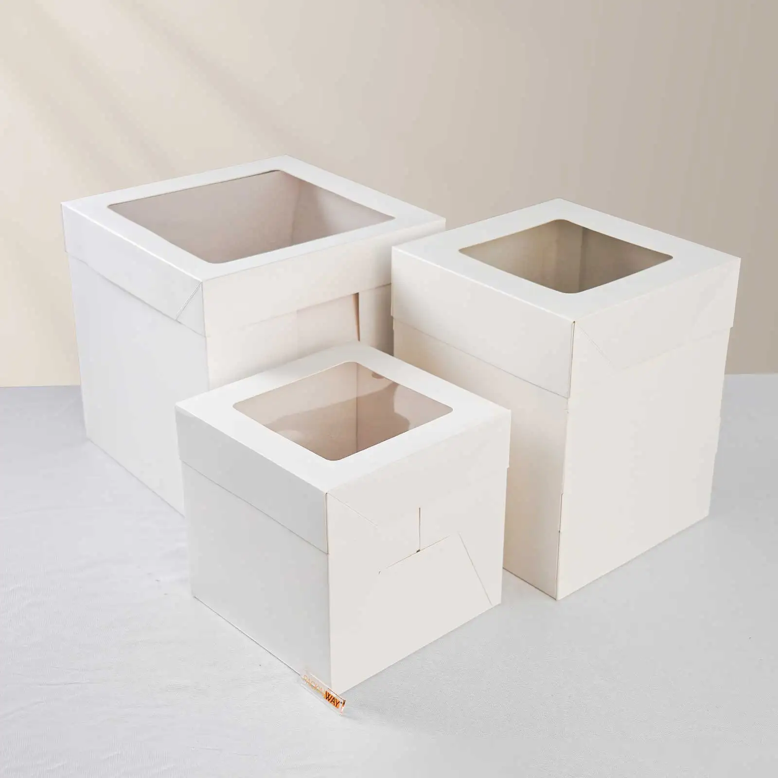 8/10/12 inch Bakery Cake Boxes Grease Proof Cake Boards Deal Cake Box With Lid And Base