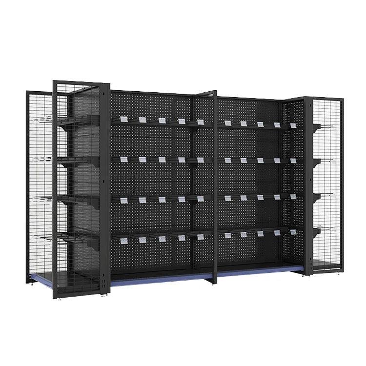 Grocery Store Shop Display Shelving Gondola Supermarket Shelving Metal Rack Shelf Supermarket Gondola Shelf