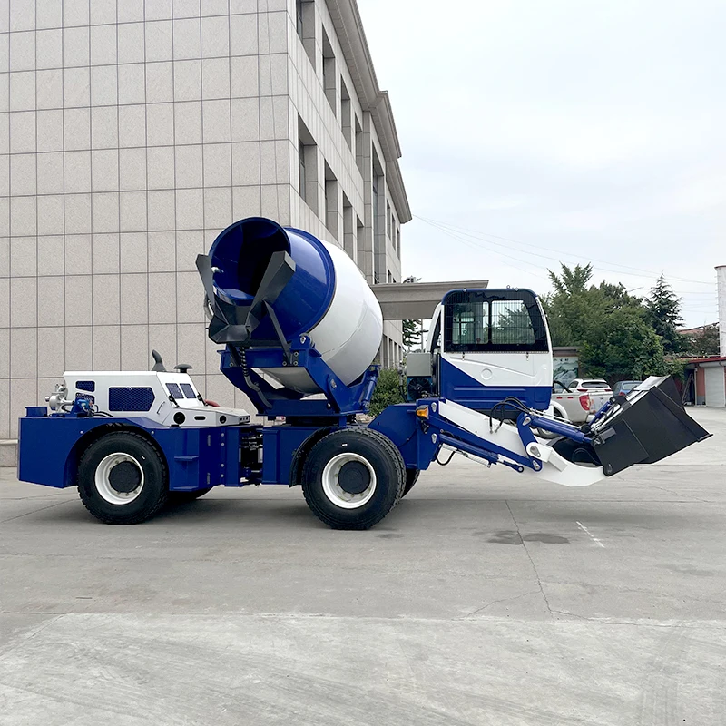 3 Cubic Meters Concrete Mixer Truck Concrete Mixer Trailer Concrete Mixer