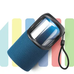 Best Gift Magic Lamp Wireless Speaker Fabric BT Speaker Support TF/USB/Hands-free Call