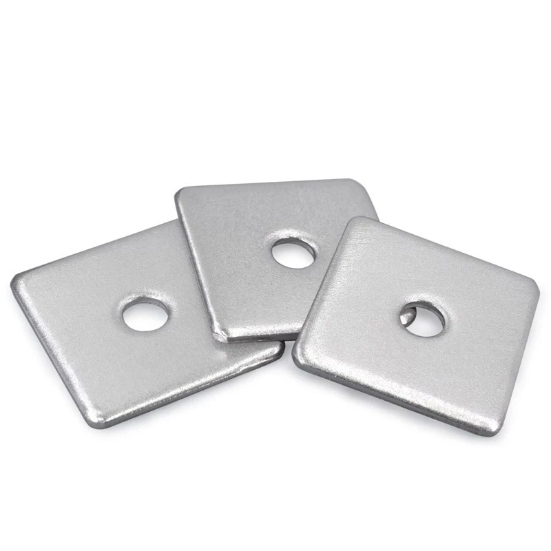 M16 M22 M24 M27 INOX Stainless Steel SS201 SS304 SS316 SS316L A2-70 A4-80 Plain Polished Square Plain Washer DIN436