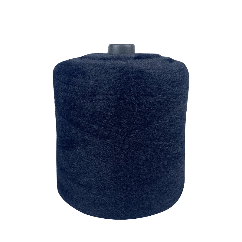 Hot Product 13NM Imitate Mink Hair 100% Nylon Fancy Feather Yarn for Knitting Sweaters