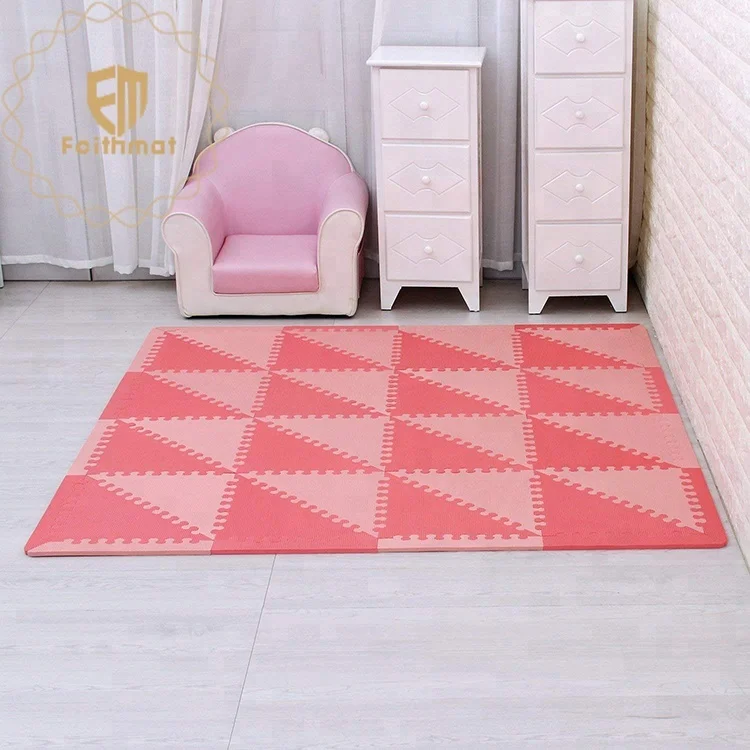 Faithmat New Design Toxic Free  EVA Foam Baby Puzzle Play Mat