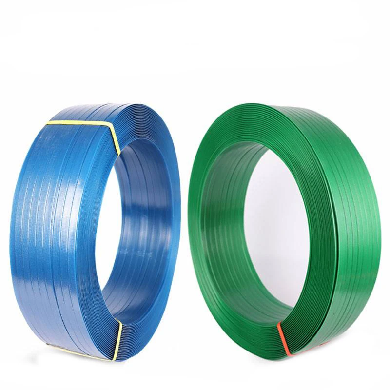 Polyester plastic strapping rolls pet strap with buckle big box PET packing straps