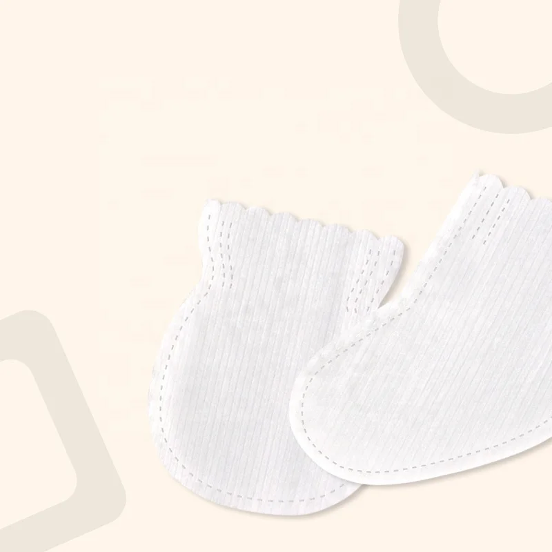 OEM Custom Newborn Baby Anti-grip Disposable Nonwoven Gloves Small Gloves Hand and Foot Cover