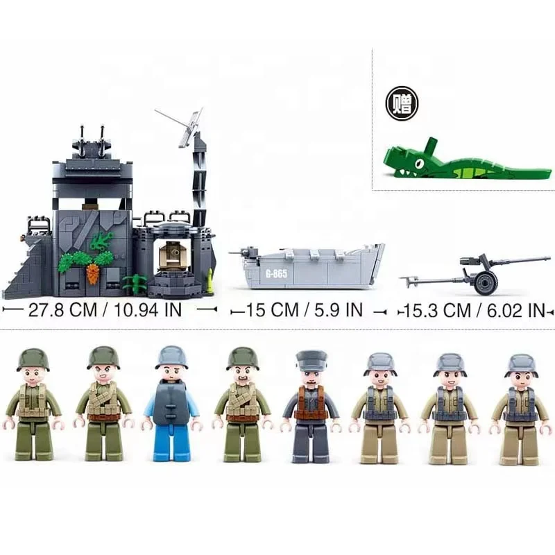 Brick Models Building Blocks M38-B0861 Building Blocks Set 765PCS Construction Educational Toys For Kids