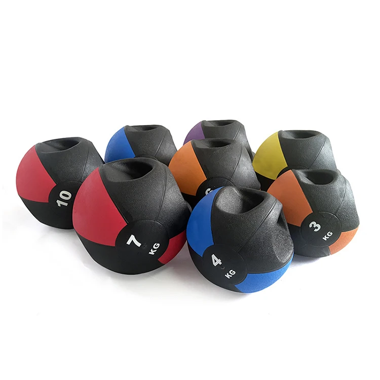 
popular rubber medicineball Fitness training Equipment Gymnastics Medicine Ball for Gym 