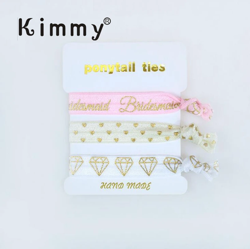 Women No Crease Ponytail Elastic Ribbon Hair Ties - Buy Hair Tie