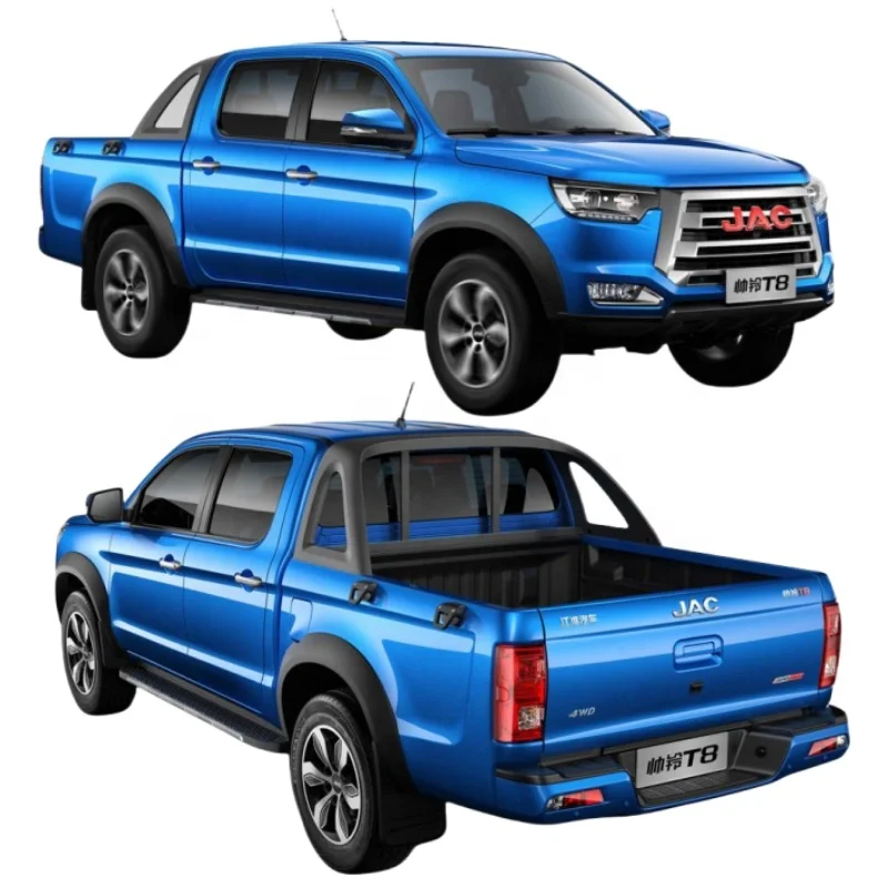 Пикап 2024 jac hunter T8 proT9 T6 Подержанный бензиновый 4x4 грузовой автомобиль 4wd дизельный пикап для левой руки из Китая
