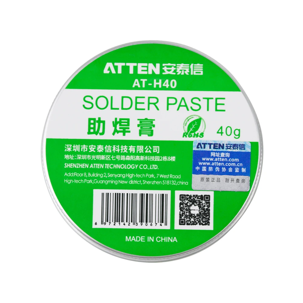 
ATTEN Eco-friendly Flux Anti-Wet Soldering Repairing Solder Paste For Phone PCB 