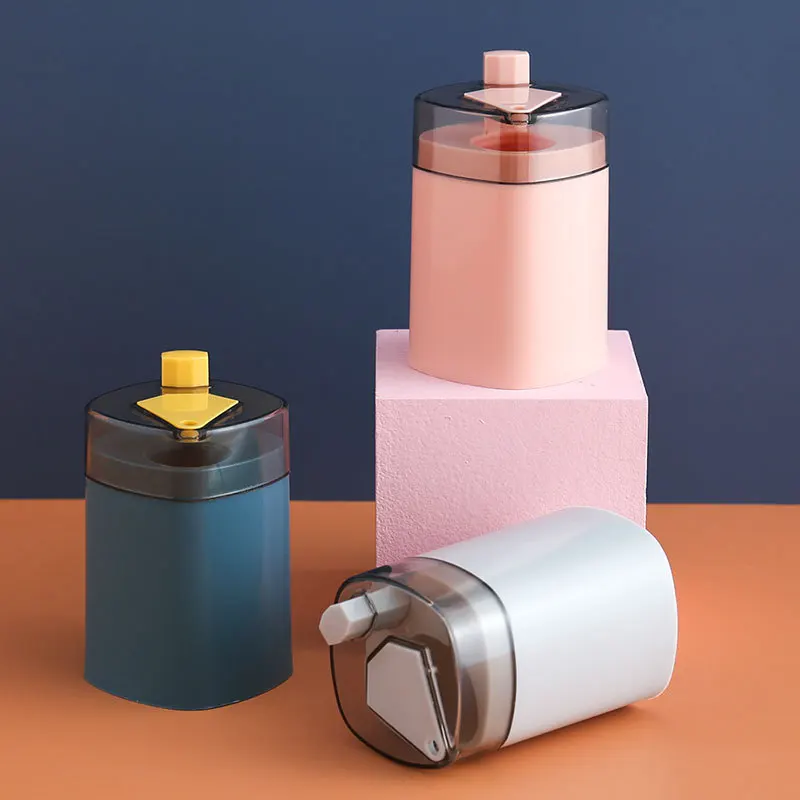 2023 Creative Home Living Room Toothpick Dispenser Box High-grade Press Automatic Toothpick Holders Plastic For Home Decoration