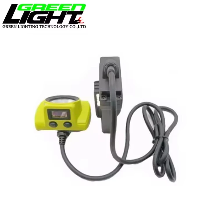 GLD-6 25000 Lux Strong Bright Led Mining Lamp Miners Helmet Lamp Plug and Play Cable Underground Mining Cap Lamp