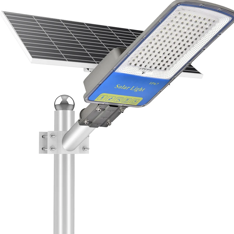 Solar Street Lights Outdoor Waterproof Motion Sensor Wall LED Lamp Solar Powered Lights for Garden Street 100W 200W 300W