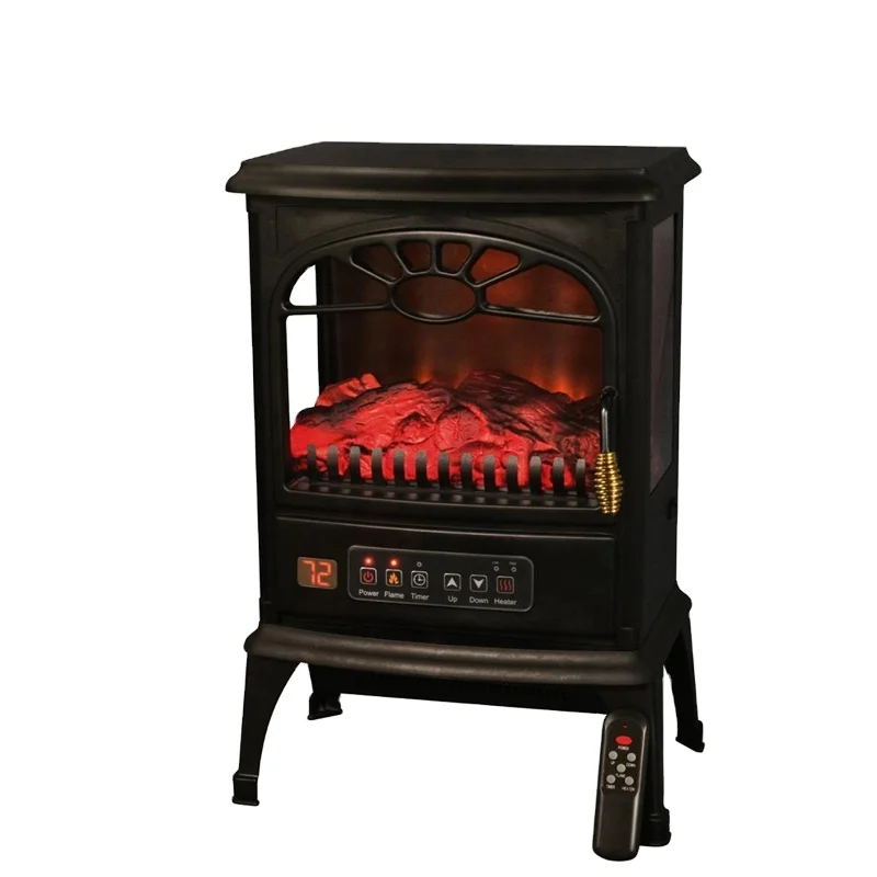 Free standing fireplace heater electric fireplace heater portable heater