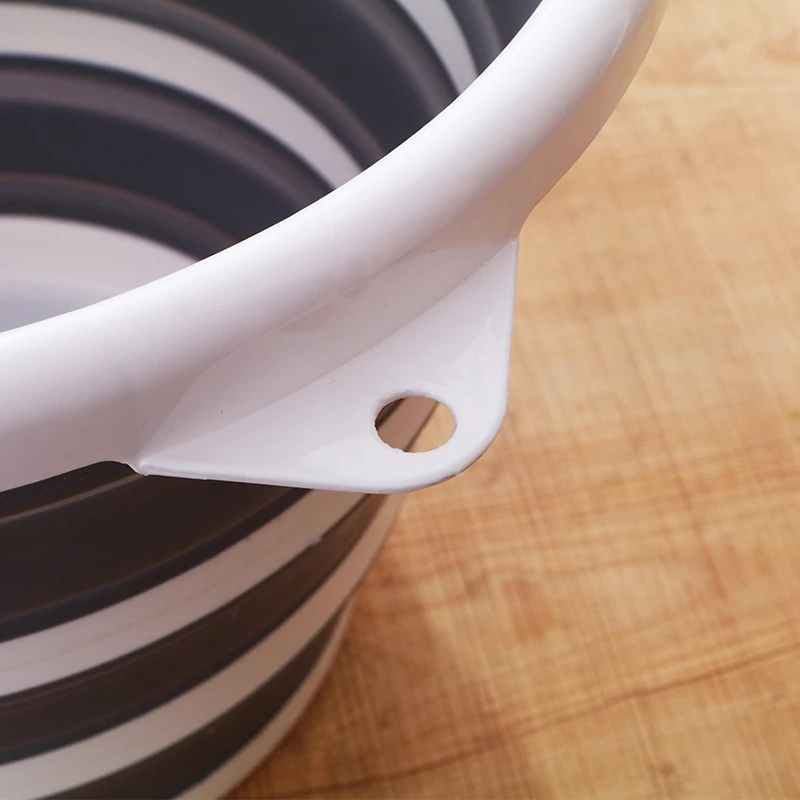 Foldable Bucket Car Wash Outdoor Fishing Round Bathroom Kitchen Bucket