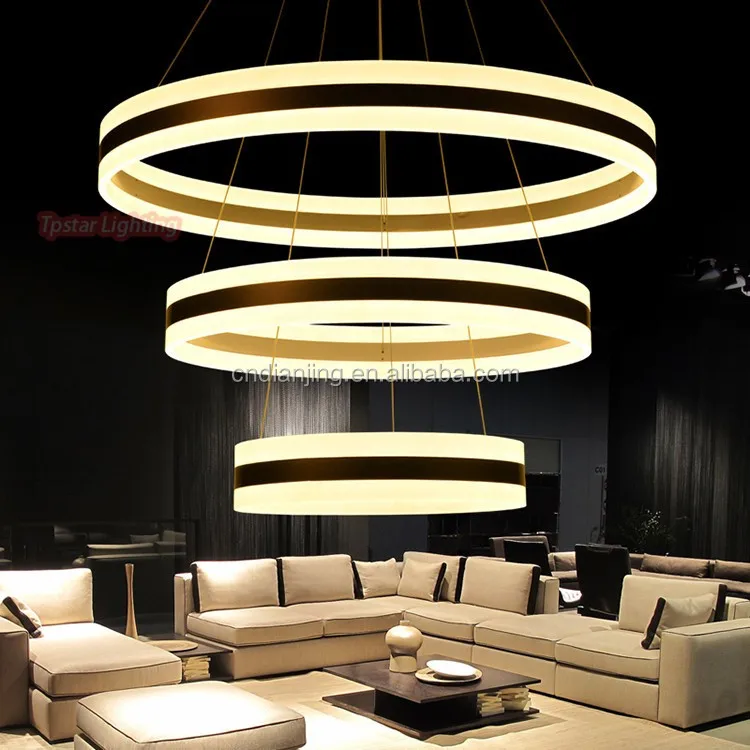 Luxury dubai restaurantand house interior acrylic pendant light