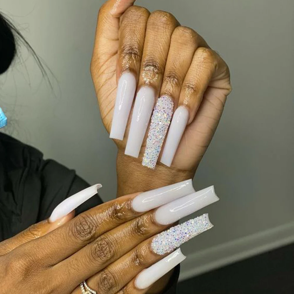 Milky White Super White Acrylic Powder For Nail Extension Carving  Nail Design  Pigment Powder Professional Nail Supplies