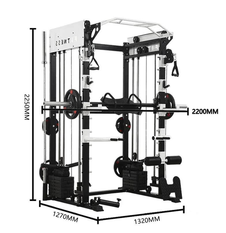 hot sale Multi Function gym equipment machine  and fitness power rack for home