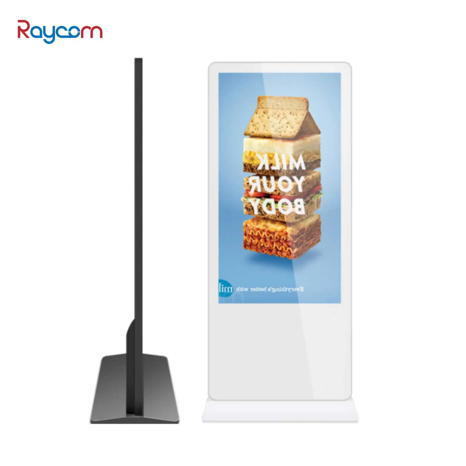 Напольная подставка Digital Signage и дисплеи Android WIFI IPS сенсорный экран киоск Крытый FHD LCD Smart рекламный дисплей плееры