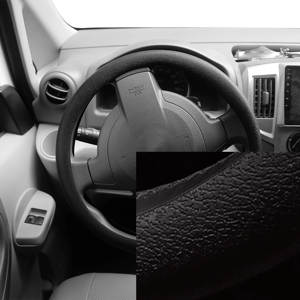 Customized Factory Outlet Soft Litchi Design Durable Car Truck Silicone Steering Wheel Cover Silica Gel Steering Wheel Cover