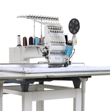 BAI single head 12/15 needles flat double sequins computerized for embroidery machine device