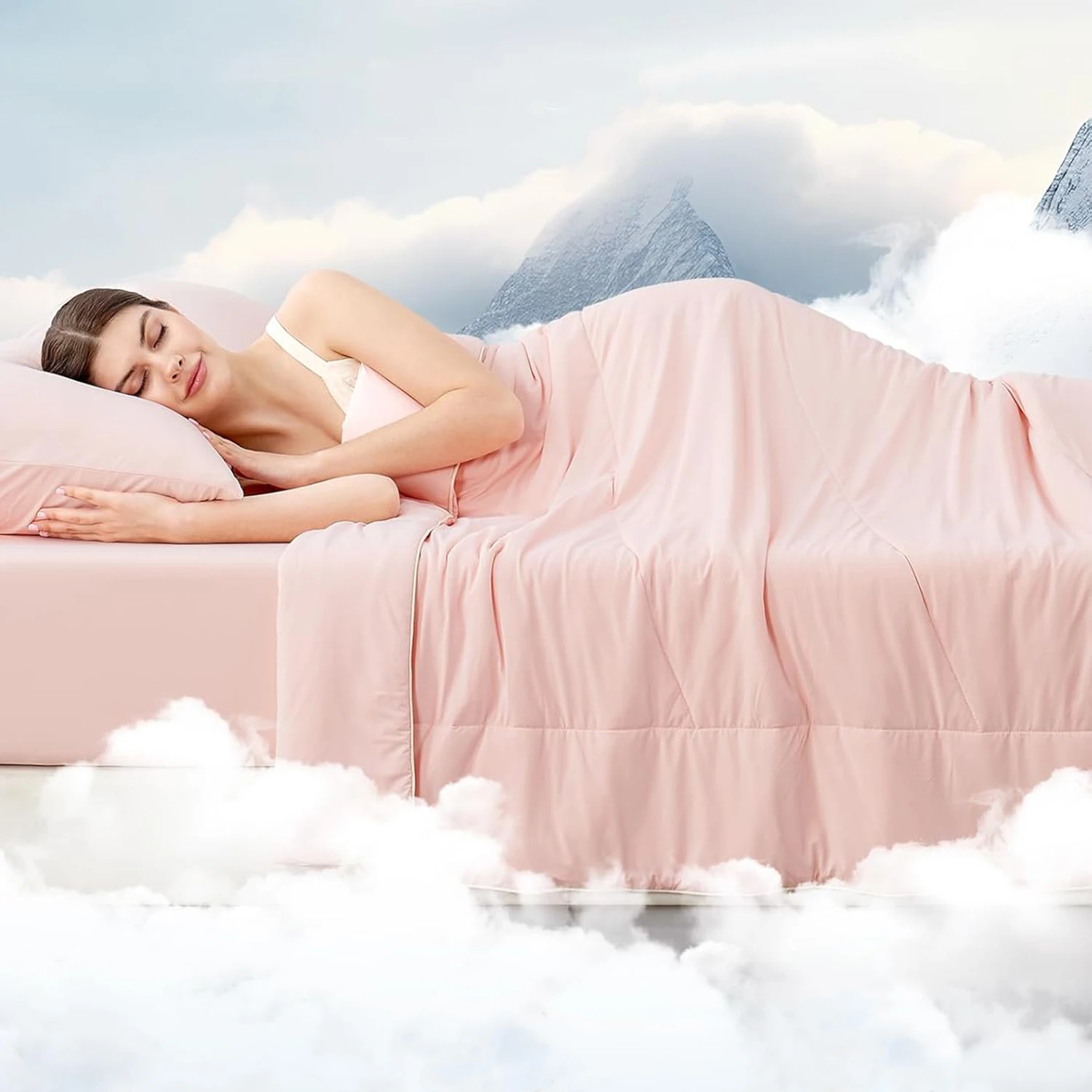 New Aerospace Intelligent temperature control Technology All Season  Cooling Comforter sleep temperature control blanket