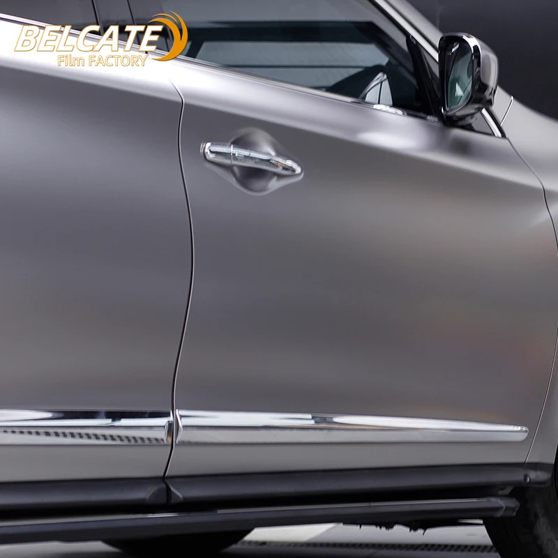 BELCATE 1.52* 18m Electro-optical series Electric combat ash  automotive paint Automotive vinyl film color