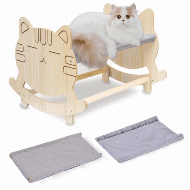 Деревянный кошачий гамак